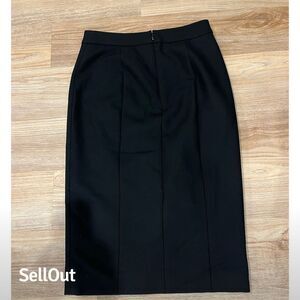 🔖🔖CLEARANCE 🔖🔖Classiques Entier Women's Black Pencil Skirt  Knee Length